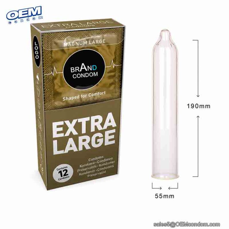 xl large size lubricated condoms manufacturer