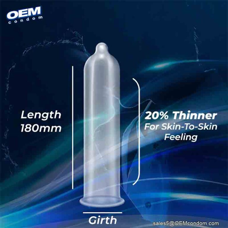 Extra thin latex condoms private label manufacturer