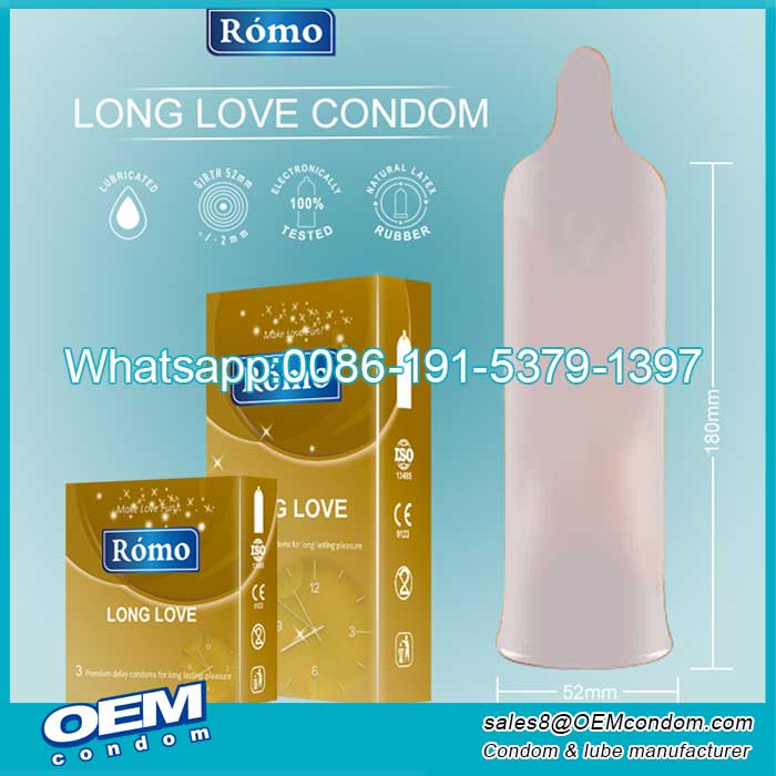 Custom long time sex condom manufacturers