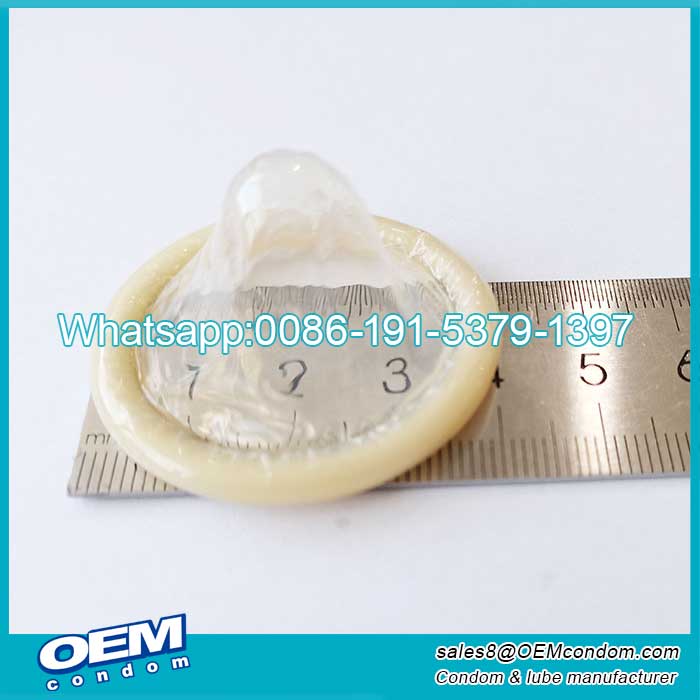 manufacture large size condom with custom brand