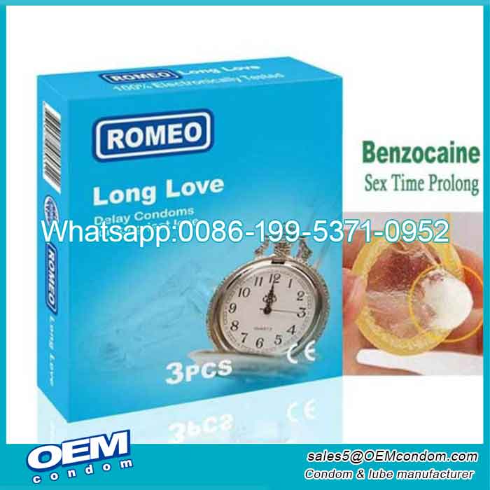 Custom wholesale Delay condom manufacturer