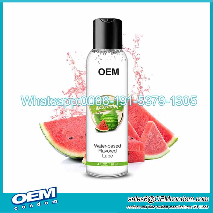 OEM Fruit Flavored Edible Lubricants Oral Personal CreamProducer