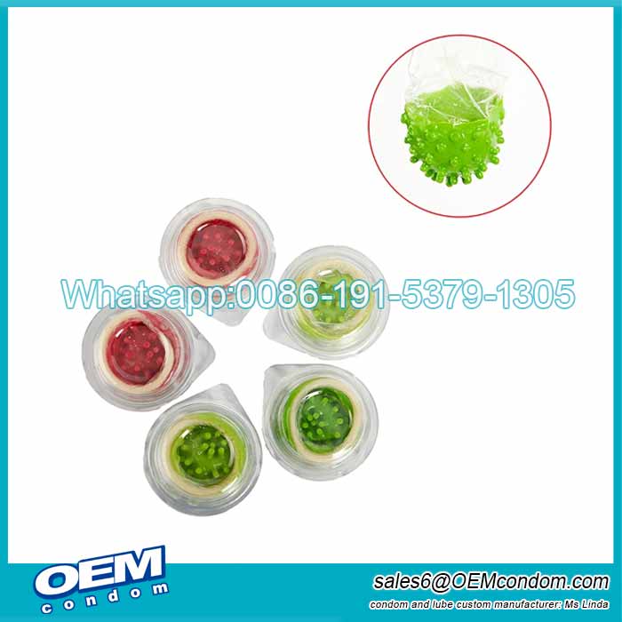 OEM Brand High sensitive spike Alien hammered condoms