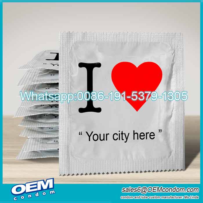 Сustom ODM logos printed condoms CE Approved supplier