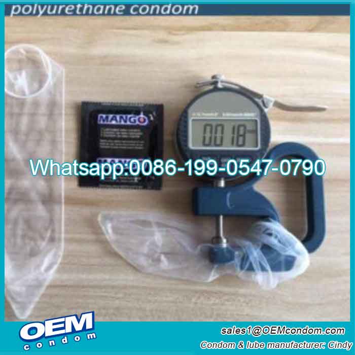 Polyurethane condoms: sensation-free for enhanced safety.